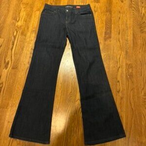 Level 99 dark blue wide leg jean